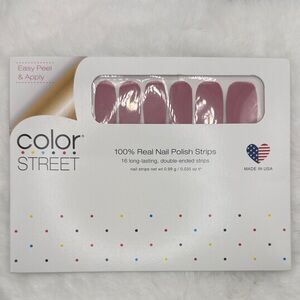 Color Street Nail Strips - Manchester Mauve (pink/purple/berry/blush)